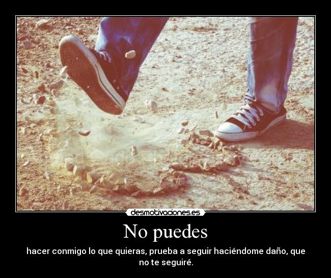 No puedes - 