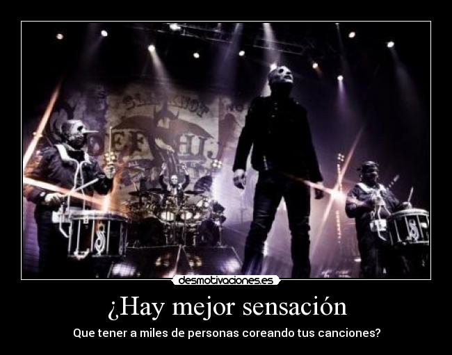 ¿Hay mejor sensación -