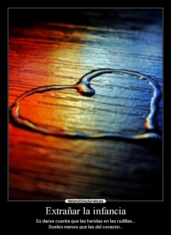 Extrañar la infancia - 