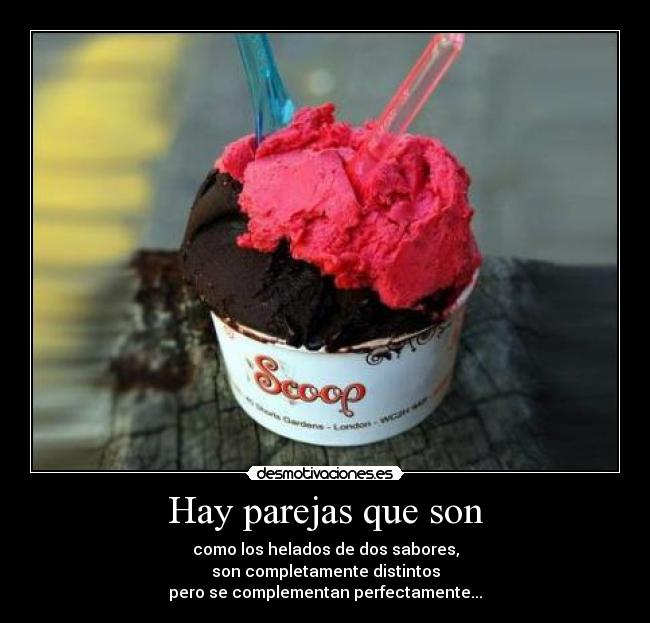 Hay parejas que son -