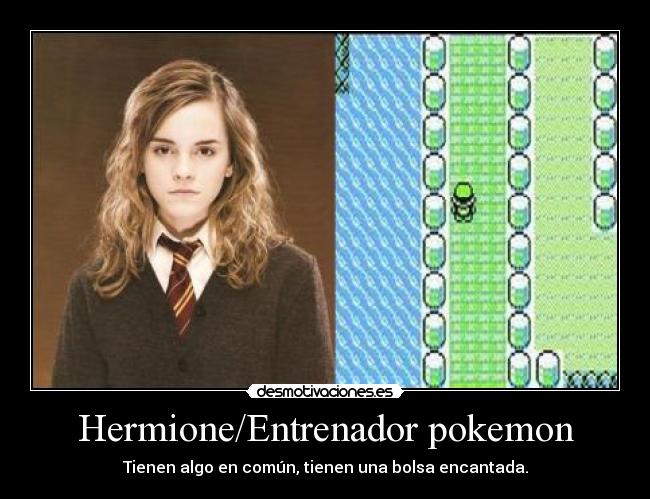 Hermione/Entrenador pokemon -