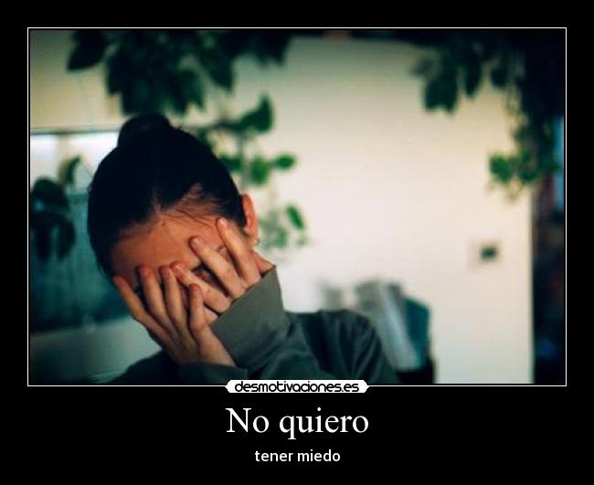 carteles miedo desmotivaciones