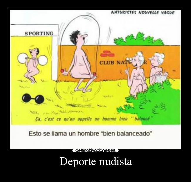 Deporte nudista - 