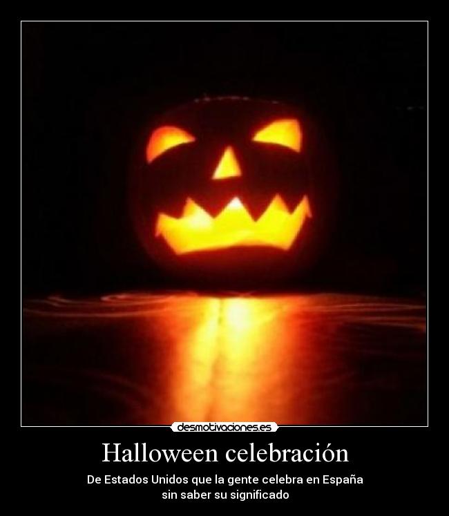 Halloween celebración -