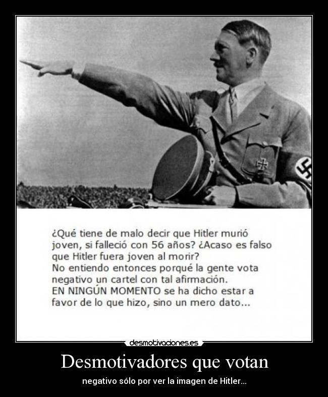 Desmotivadores que votan -