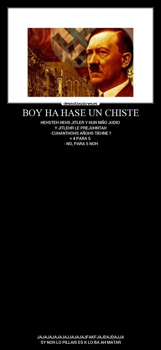 BOY HA HASE UN CHISTE - 