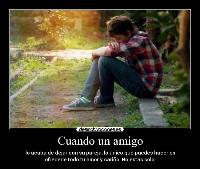Cuando un amigo -