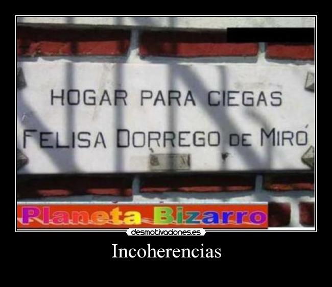 Incoherencias -