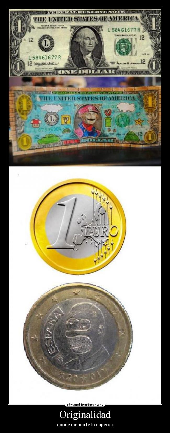 Originalidad - donde menos te lo esperas.