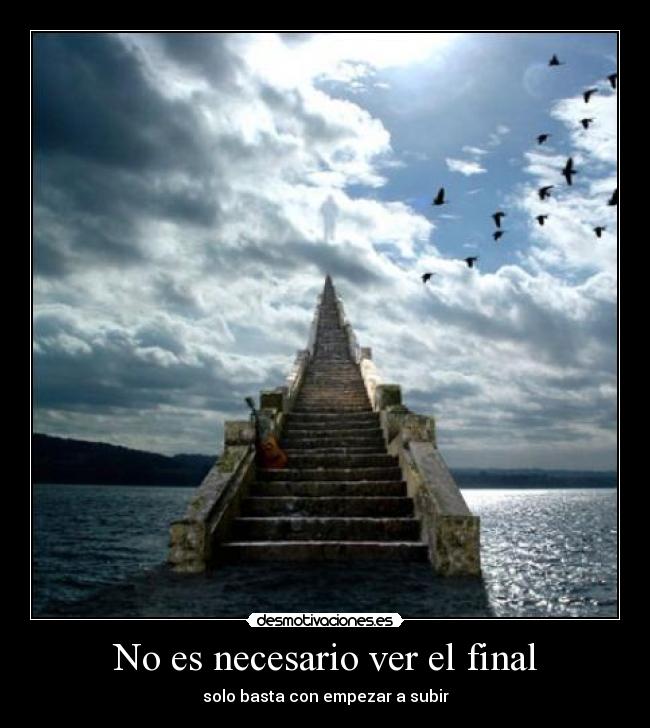 No es necesario ver el final -