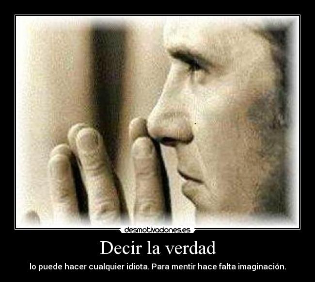 Decir la verdad - 