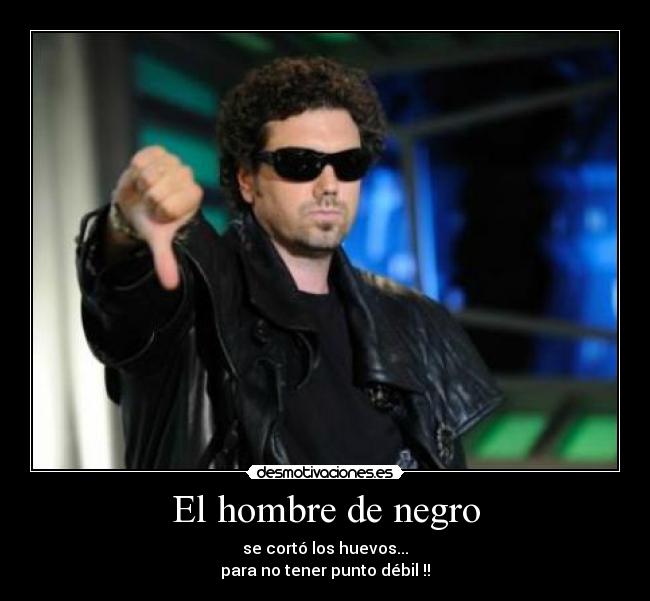 El hombre de negro - 