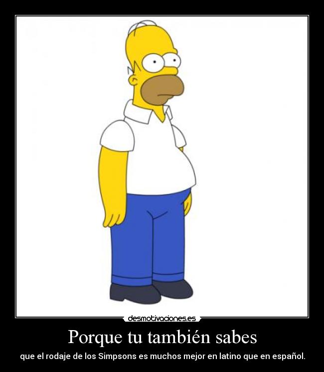 Porque tu también sabes -