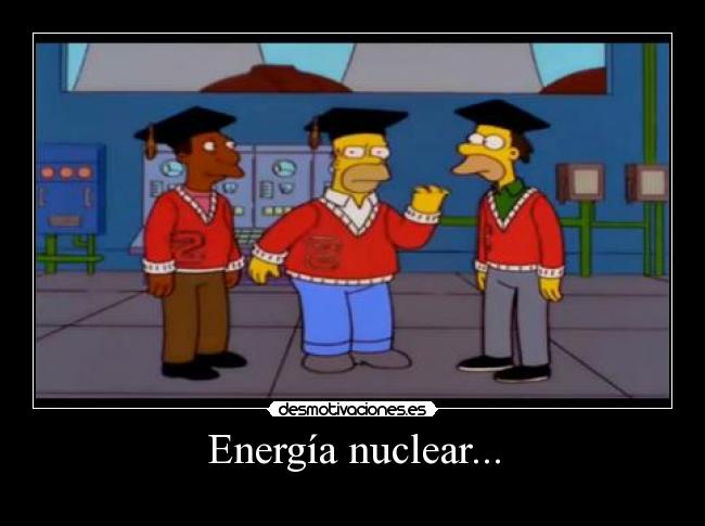 Energía nuclear... - 