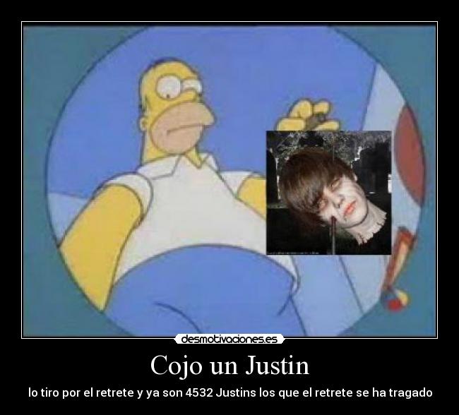 Cojo un Justin -