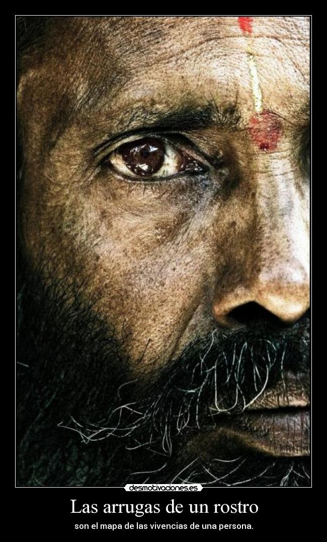 carteles arrugas personas vida desmotivaciones