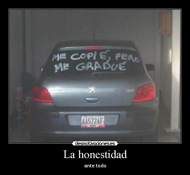 La honestidad - 