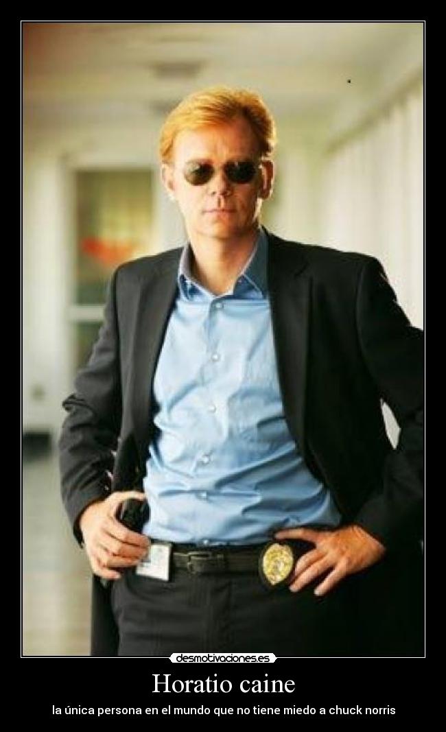 Horatio caine -