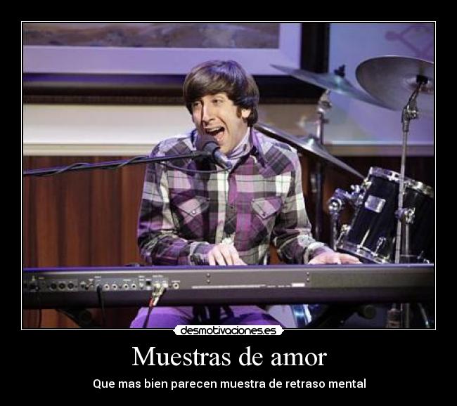 Muestras de amor - 