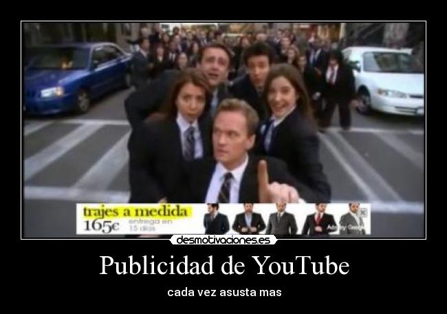 carteles publicidad youtube asusta mas pmvd95 desmotivaciones