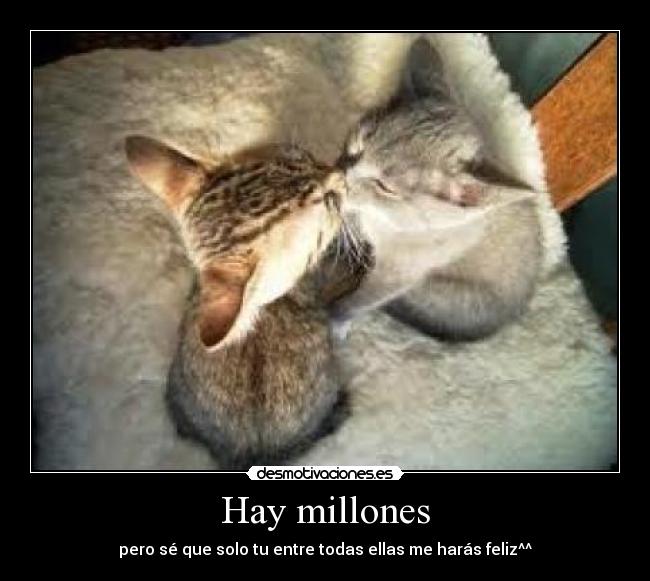 Hay millones -