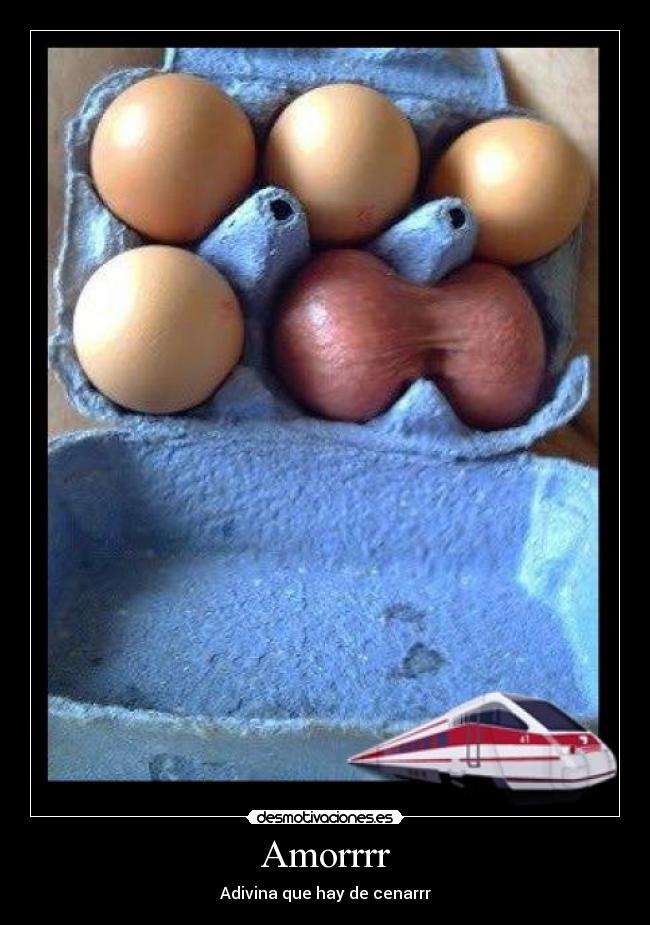 Amorrrr - Adivina que hay de cenarrr