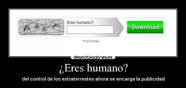 ¿Eres humano? - 