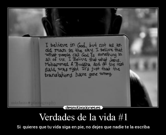 Verdades de la vida #1 -