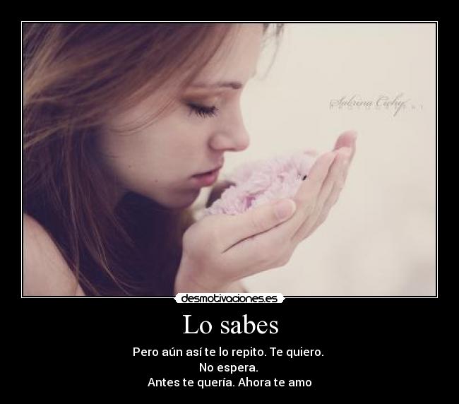 Lo sabes - 