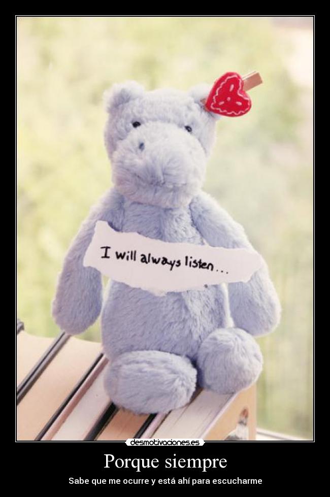 Porque siempre -