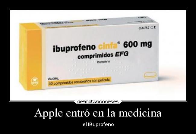 Apple entró en la medicina -