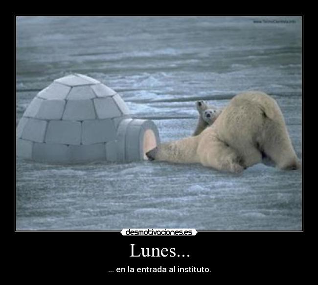Lunes... -