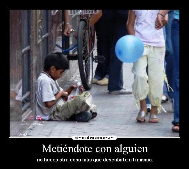 Metiéndote con alguien -