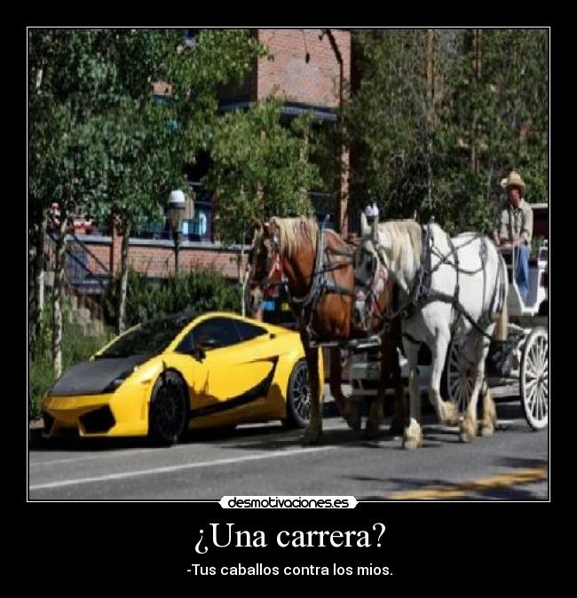 ¿Una carrera? - 