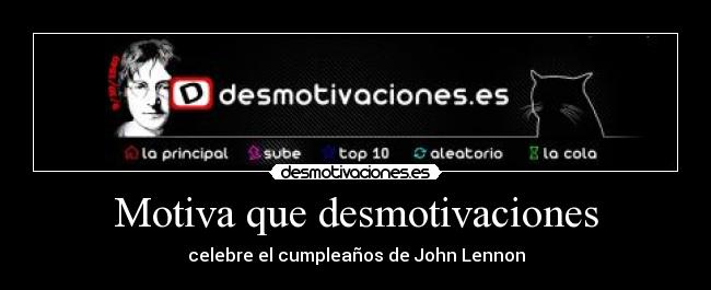 Motiva que desmotivaciones -