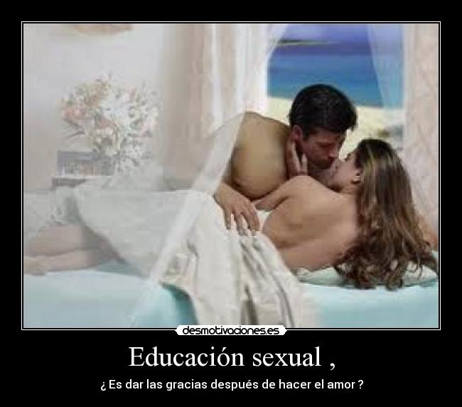 Educación sexual , - 