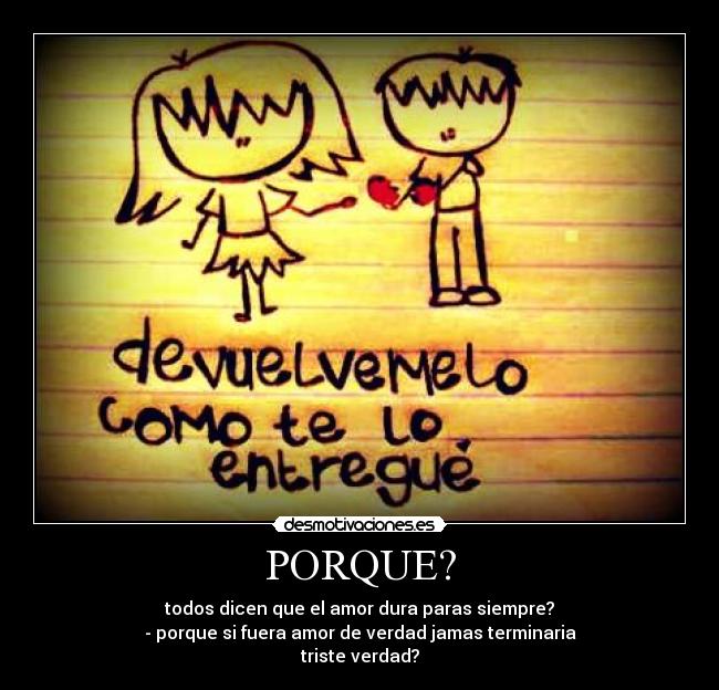 PORQUE? - 