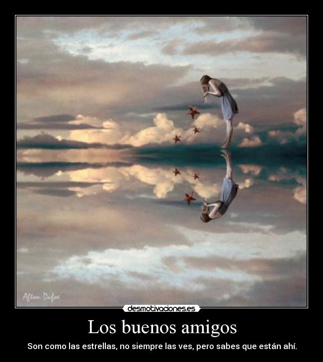 Los buenos amigos -
