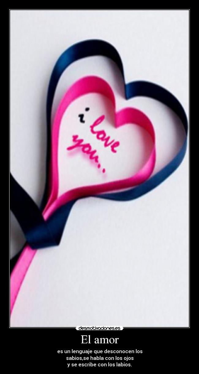 El amor -