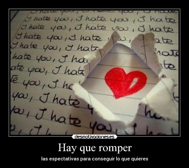 Hay que romper - 
