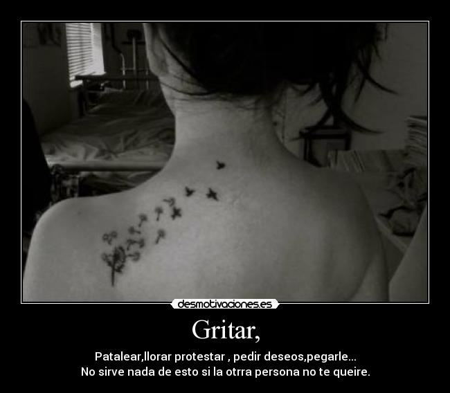 Gritar, -