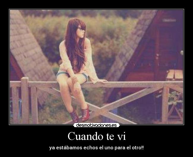 Cuando te vi - 