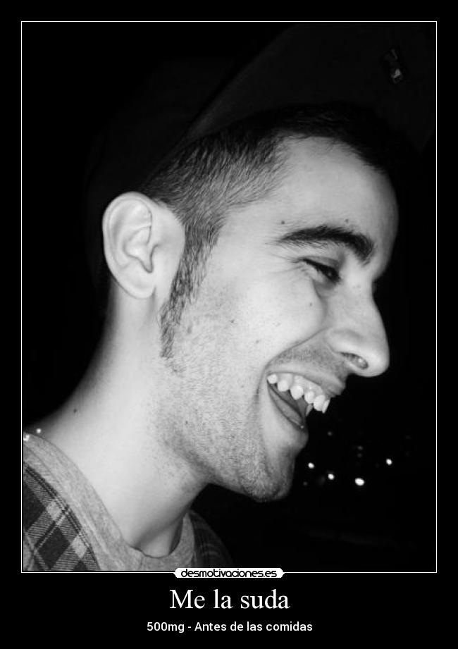 Me la suda - 500mg - Antes de las comidas