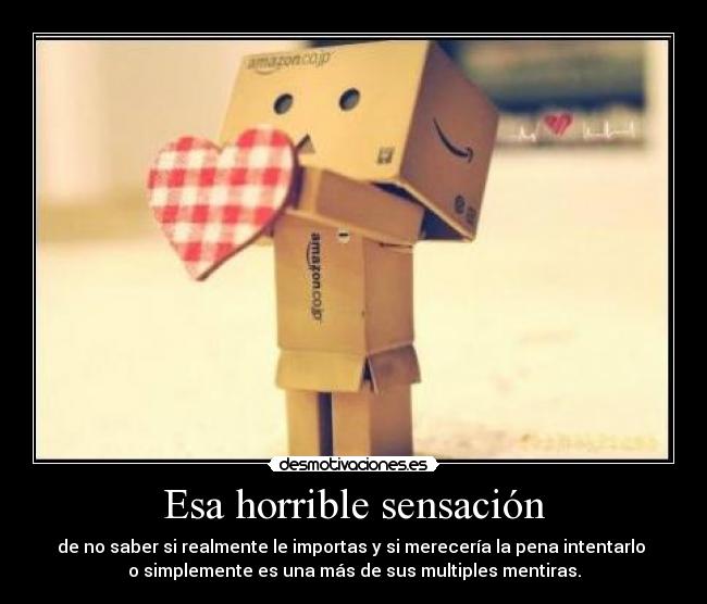 Esa horrible sensación - 