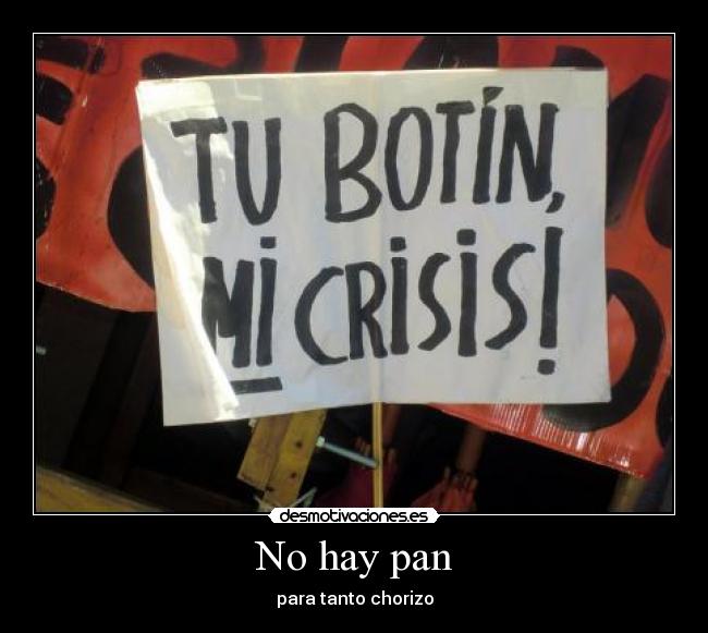 No hay pan -