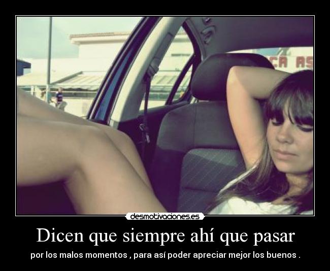 Dicen que siempre ahí que pasar - 