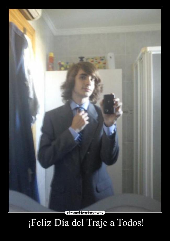 ¡Feliz Día del Traje a Todos! - 