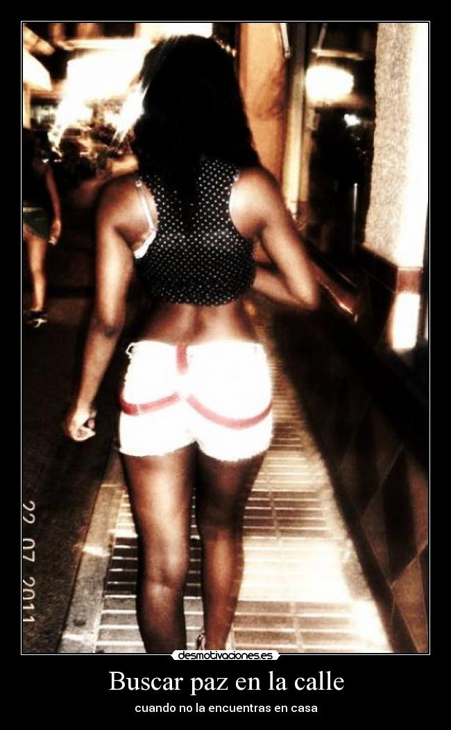 Buscar paz en la calle - cuando no la encuentras en casa