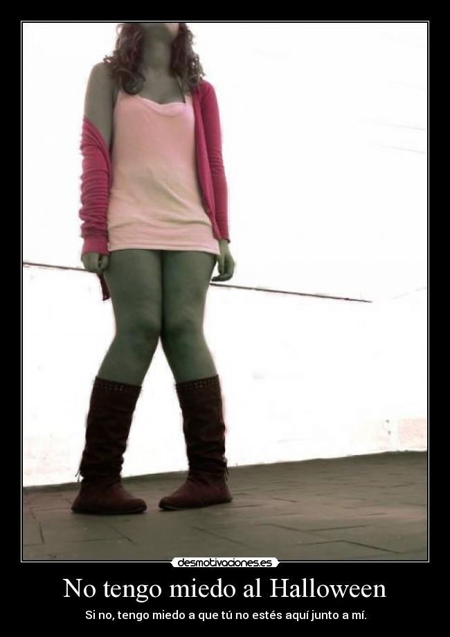 No tengo miedo al Halloween -