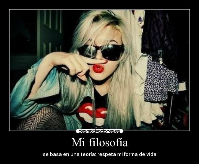 Mi filosofía - 